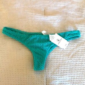 New Volcom Brazilian bikini bottom. Size medium but fits like a small.